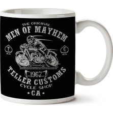 Men Of Mayhem Sons Of Anarchy Iki Tarafı Baskılı Kupa Bardak