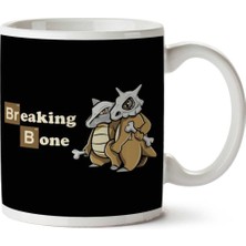 Breaking Bone Pokemon Breaking Bad Iki Tarafı Baskılı Kupa Bardak