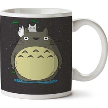 Totoro Yağmur.png Iki Tarafı Baskılı Kupa Bardak