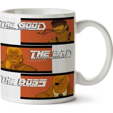 The Good, The Bad And The Boss - A Metal Gear Movie Iki Tarafı Baskılı Kupa Bardak