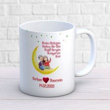 Sevgililer Günü Kişiye Özel Seni Çok Seviyorum Seni Kupa Bardak