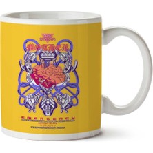 Mother Bio Machanical Super Computer Brain Iki Tarafı Baskılı Kupa Bardak