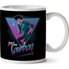 Cowboy Bebop Bounty Art Iki Tarafı Baskılı Kupa Bardak