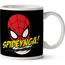 Spideynga Spideman Homecoming Iki Tarafı Baskılı Kupa Bardak