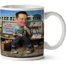 Forrest Gump Tom Hanks.png Iki Tarafı Baskılı Kupa Bardak