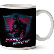 Judge Dredd Bounty Hunter Iki Tarafı Baskılı Kupa Bardak