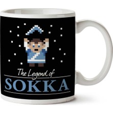 Sokka Avatar Efsanesi Son Hava Bükücü Zelda Iki Tarafı Baskılı Kupa Bardak