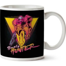 Samus The Space Bounty Hunter Metroid Iki Tarafı Baskılı Kupa Bardak