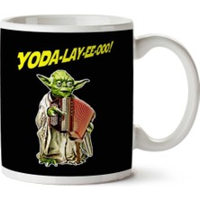 Yoda Lay Ee Ooo Star Wars Iki Tarafı Baskılı Kupa Bardak