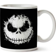 Nightmare Before Christmas Ink Jack Skellington Iki Tarafı Baskılı Kupa Bardak
