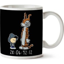 Donnie And Frank Calvin And Hobbs Darko Rabbit Iki Tarafı Baskılı Kupa Bardak