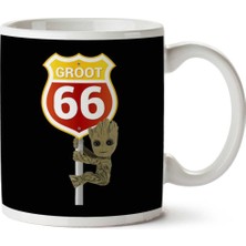 Guardians Of The Galaxy Groot 66 Baby Groot Iki Tarafı Baskılı Kupa Bardak