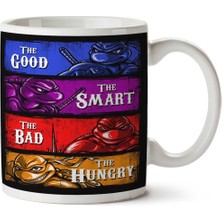 The Good, The Smart, The Bad, And The Hungry Iki Tarafı Baskılı Kupa Bardak