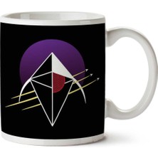 No Man's Sky Crest Iki Tarafı Baskılı Kupa Bardak
