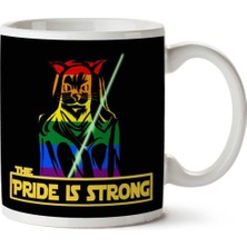 Star Wars Jedi Knight Cat The Pride Is Strong Iki Tarafı Baskılı Kupa Bardak