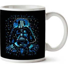 Star Wars Darth Vader Blue Flecks Iki Tarafı Baskılı Kupa Bardak