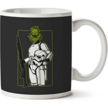 Christmas Stormtrooper Grinch Star Wars Dr Seuss Christmas Iki Tarafı Baskılı Kupa Bardak