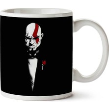 The Godfather Kratos God Of War And Death Iki Tarafı Baskılı Kupa Bardak