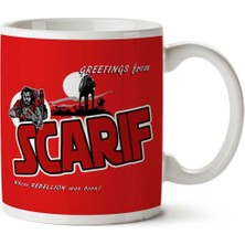 Greetings From Scarif Beach Star Wars Rogue One Iki Tarafı Baskılı Kupa Bardak