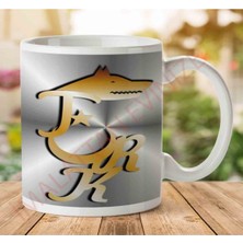 Gümüş Iki Tarafı Baskılı Kupa Bardak