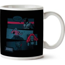 Showtime Guardians Of The Galaxy Iki Tarafı Baskılı Kupa Bardak