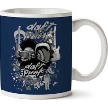 Daft Punk The Youth Are Getting Restless Iki Tarafı Baskılı Kupa Bardak