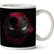 Deadstar Death Star Deadpool Star Wars Iki Tarafı Baskılı Kupa Bardak