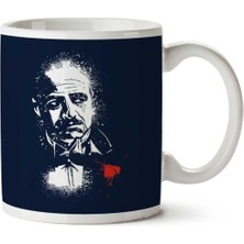 The Godfather The Offer Don Vito Corleone Iki Tarafı Baskılı Kupa Bardak