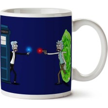 Ricktions In Time And Space Iki Tarafı Baskılı Kupa Bardak