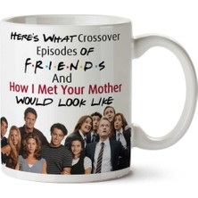 Barney Stinson Friends How I Met Your Mother Iki Tarafı Baskılı Kupa Bardak