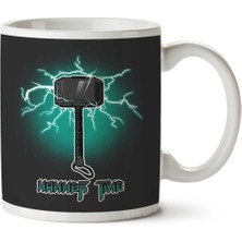 Hammer Time Thor Iki Tarafı Baskılı Kupa Bardak