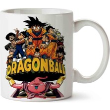 Dragonball Iki Tarafı Baskılı Kupa Bardak