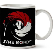 Jyn's Bond Jyn Erso Star Wars Rogue One James Bond Iki Tarafı Baskılı Kupa Bardak