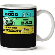 The Good, The Bad, And The Burrito By Iki Tarafı Baskılı Kupa Bardak