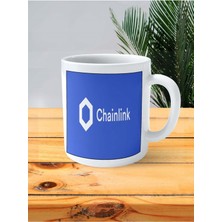 Chainlink Baskılı Kupa Bardak Kişiye Özel Desen 3