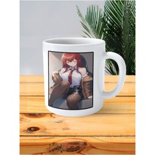 Steins Gate Baskılı Kupa Bardak Kurisu Makise Tatlı