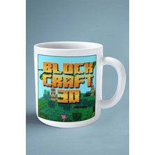 Block Craft Mobil Oyun Baskılı Kupa Bardak Çift Taraflı Baskı Kişiye Özel Model 4