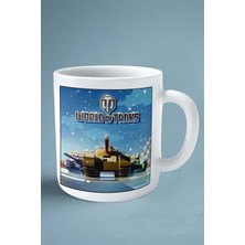 Word Of Blitz Mobil Oyun Baskılı Kupa Bardak Çift Taraflı Baskı Kişiye Özel Model 1