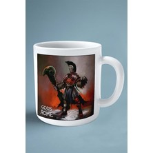 Gods Of Rome Mobil Oyun Baskılı Kupa Bardak Çift Taraflı Baskı Kişiye Özel Model 10