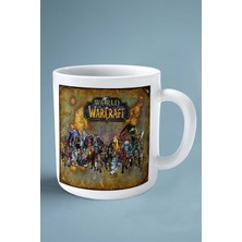 World Of Warcraft Oyun Baskılı Kupa Bardak Çift Taraflı Kişiye Özel Model 27