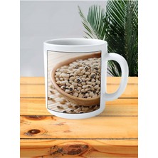 Börülce Baskılı Kupa Bardak Kişiye Özel Desen 3
