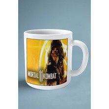 Mortal Kombat Oyun Baskılı Kupa Bardak Çift Taraflı Baskı Kişiye Özel Model 3