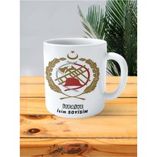 Itfaiye Meslek Baskılı Kupa Bardak Çift Taraflı Baskı Kişiye Özel Model