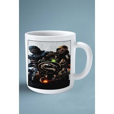 Mortal Kombat Oyun Baskılı Kupa Bardak Çift Taraflı Baskı Kişiye Özel Model 23