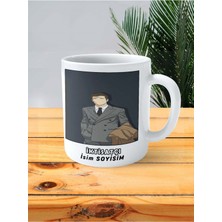 Iktisatçı Iktisat Meslek Baskılı Kupa Bardak Çift Taraflı Baskı Kişiye Özel Model