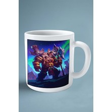 World Of Warcraft Oyun Baskılı Kupa Bardak Çift Taraflı Kişiye Özel Model 18