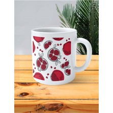 Nar Baskılı Kupa Bardak Kişiye Özel Model 1