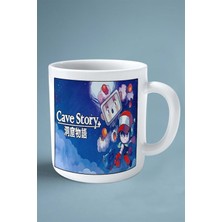 Cavestory Baskılı Kupa Bardak Çift Taraflı Baskı Kişiye Özel Model 1