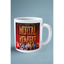 Mortal Kombat Oyun Baskılı Kupa Bardak Çift Taraflı Baskı Kişiye Özel Model 12