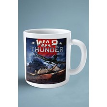 War Thunder Oyun Baskılı Kupa Bardak Çift Taraflı Baskı Kişiye Özel Model 3